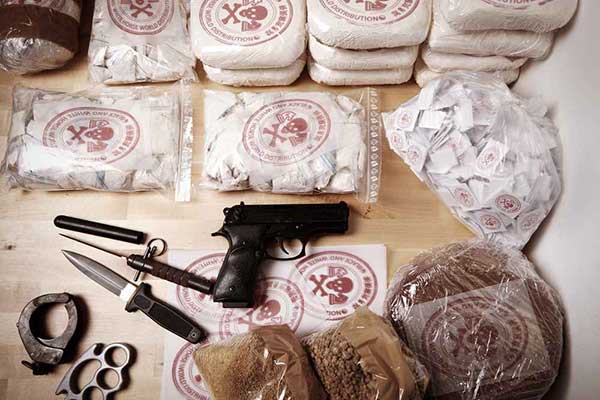 drugs and weapons